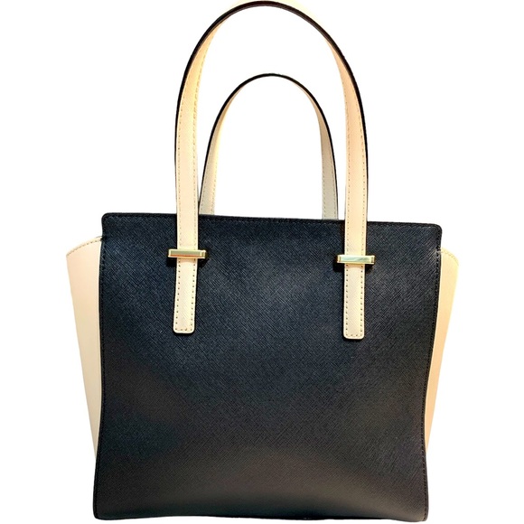 KATE SPADE NEW YORK Black and Ivory Cow Leather Cross Body Bag - Picture 4 of 17